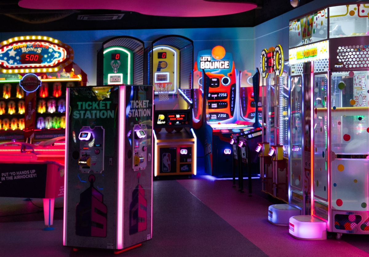 Gaming and entertainment zone experience at SPJ Vedatam