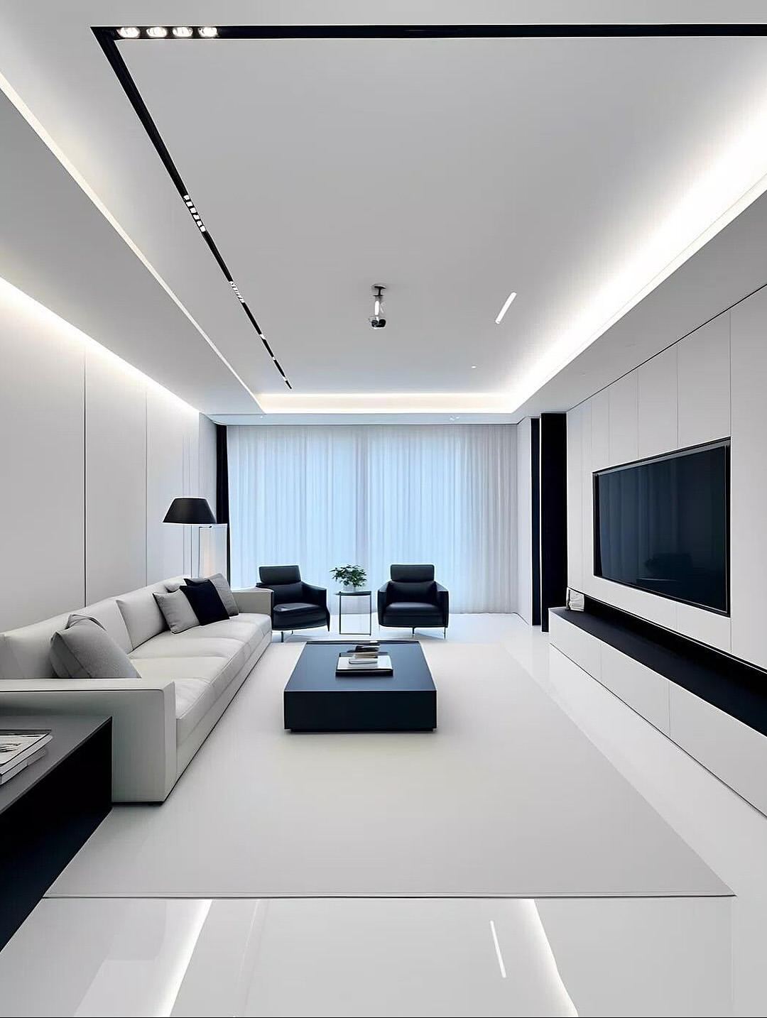 Indicative living room interior